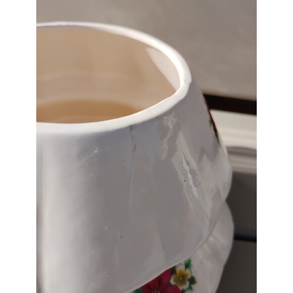 Vintage Byron Molds White Christmas Tree Candy Jar - Picture 3 of 4